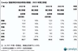 国产手机崛起月出货量破万部，市场份额创新高